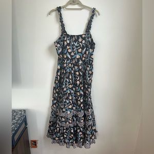 Target Universal Thread Floral Ruffle Maxi Dress